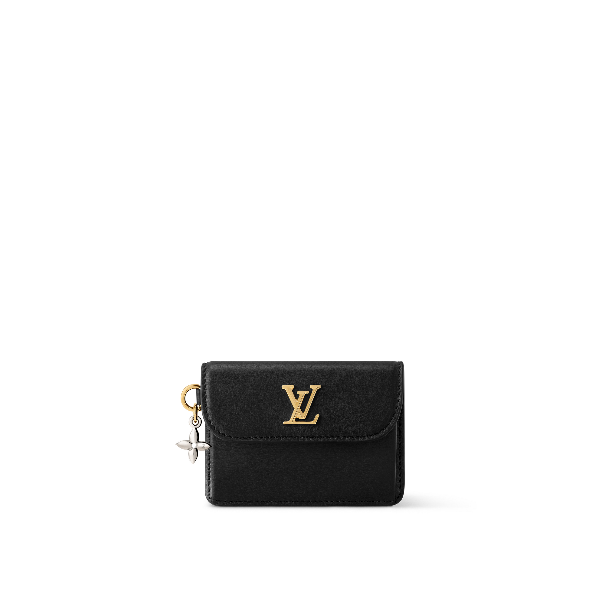 LV Bloom Tiny Recto Verso Card Holder - Luxury Black | LOUIS VUITTON